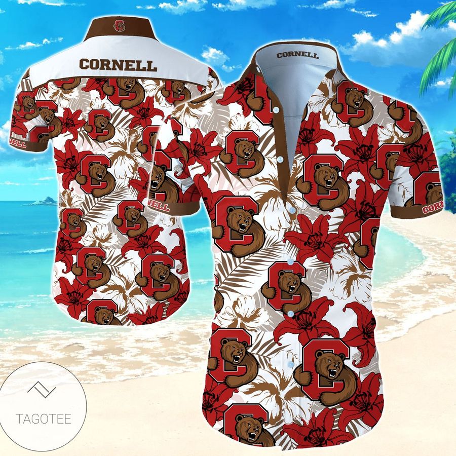 Cornell Big Red Hawaiian Shirt