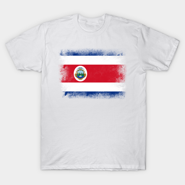 Costa Rica Flag T-shirt, Hoodie, SweatShirt, Long Sleeve