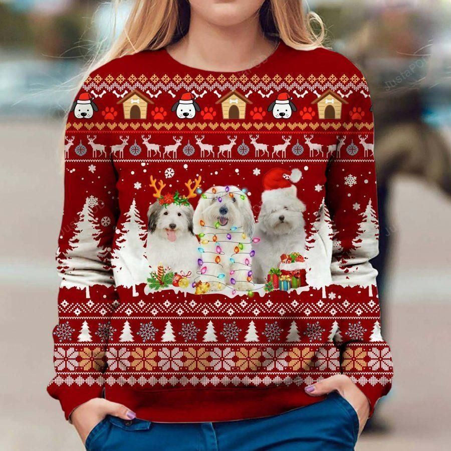 Coton De Tulear Christmas Ugly Sweater Ugly Sweater Christmas Sweaters