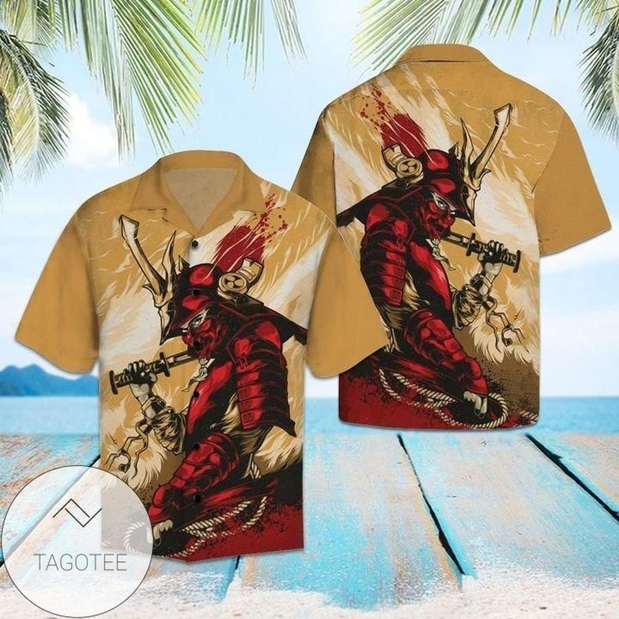 Cover Your Body With Amazing Amazing Samurai Authentic Hawaiian Shirt 2022