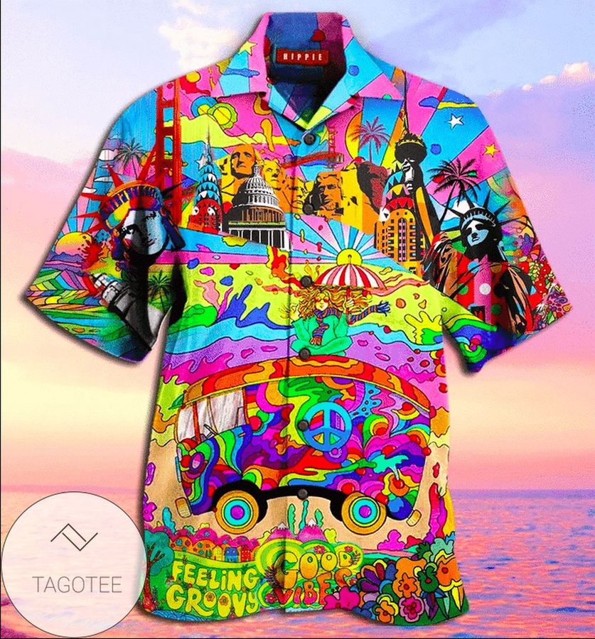 Cover Your Body With Amazing Colorful Hippie Feeling Groovy Hawaiian Aloha Shirts