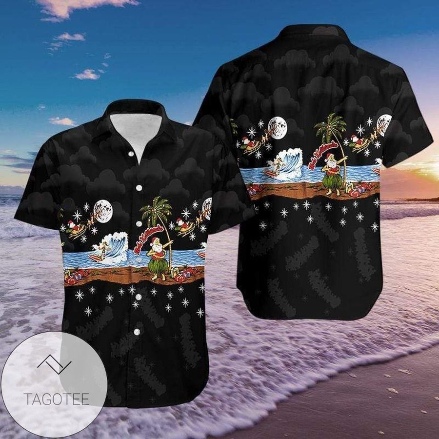 Cover Your Body With Amazing Hawaiian Aloha Shirts Santa Hula Mele Kalikimaka Christmas