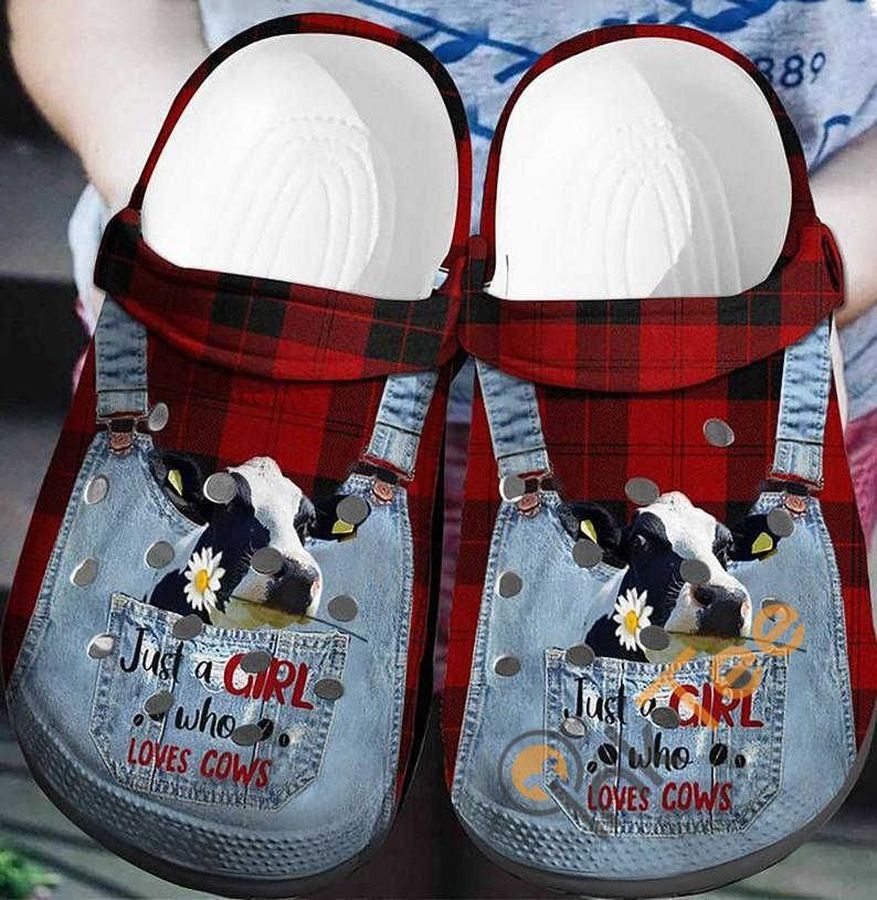 Cow Girl Farmer Crocs Clog Shoes