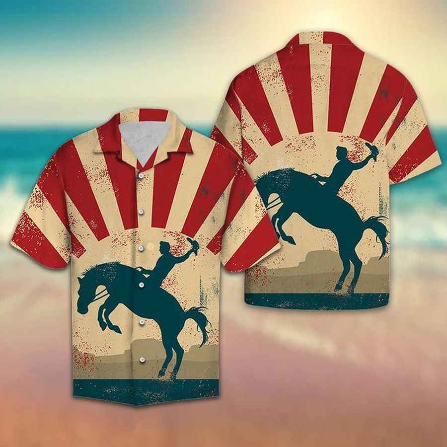 Cowboy Wild Horse Hawaiian Shirt Pre10716, Hawaiian shirt, beach shorts, One-Piece Swimsuit, Polo shirt, funny shirts, gift shirts, Graphic Tee