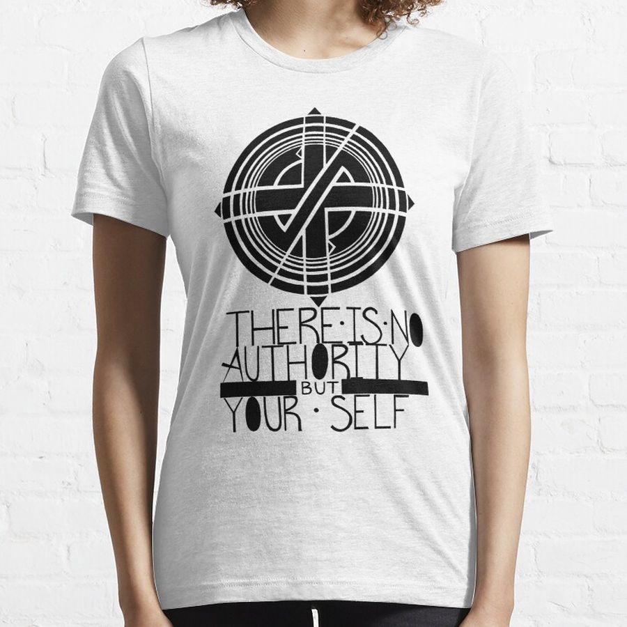 Crass - There is no authority but your self Essential T-Shirt