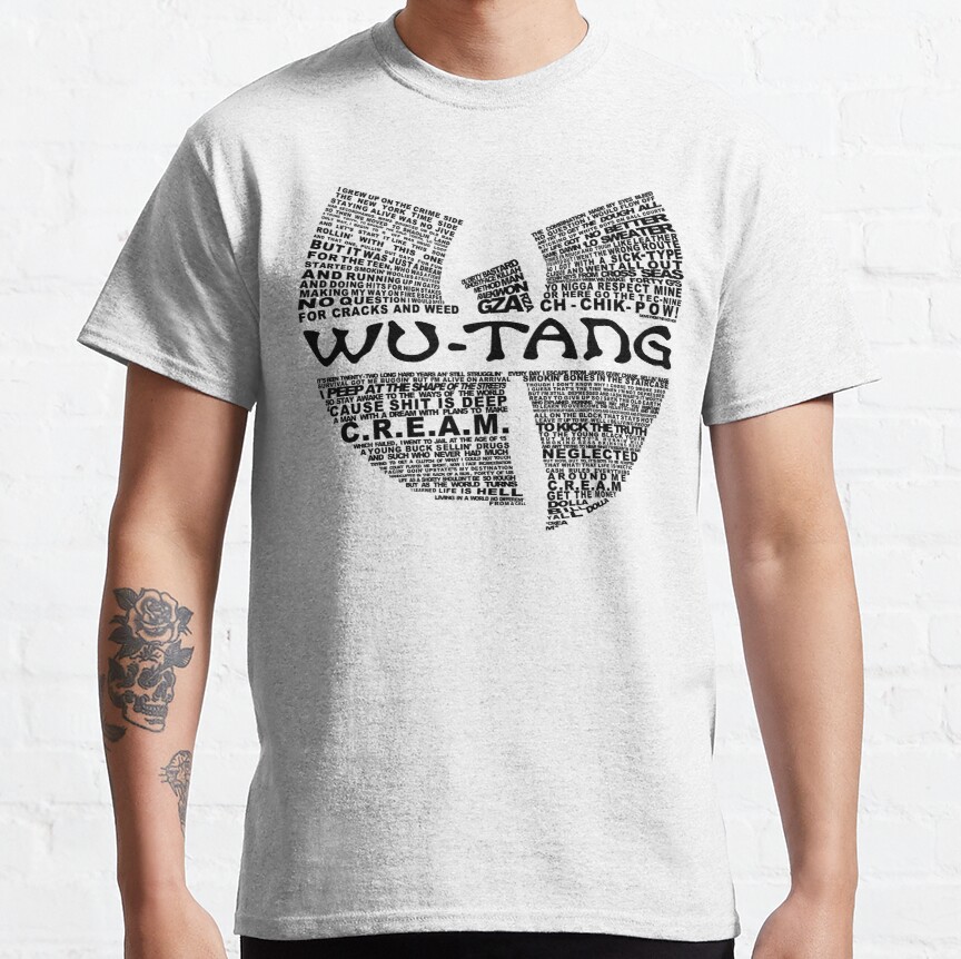 CREAM Lyrics Wu Hip Hop T-Shirt Classic T-Shirt
