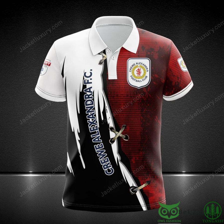 Crewe Alexandra F.C EFL League Two 3D Printed Polo Tshirt Hoodie