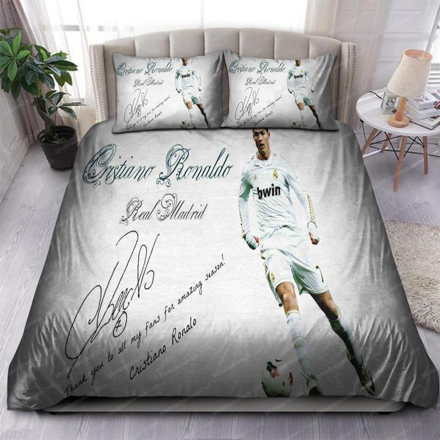 Cristiano Ronaldo Real Madrid Laliga 34 Bedding Sets
