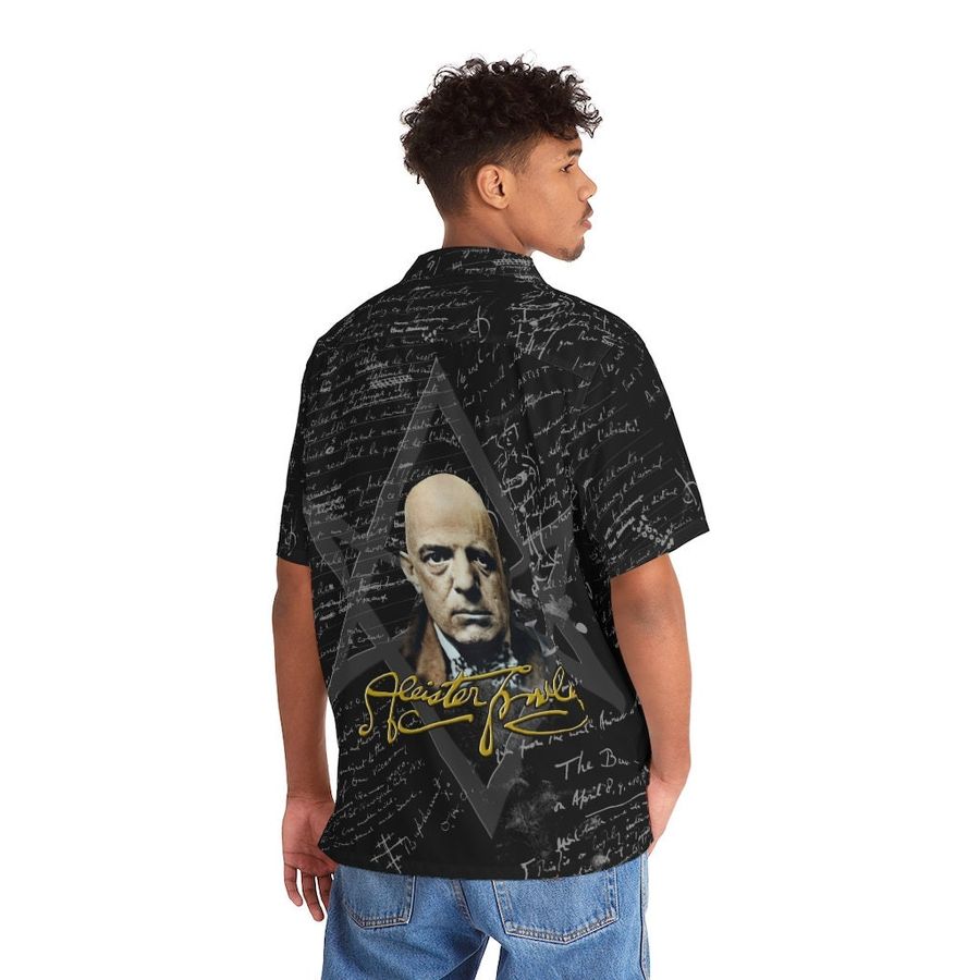 Crowley Allover Men's Hawaiian Shirt-3