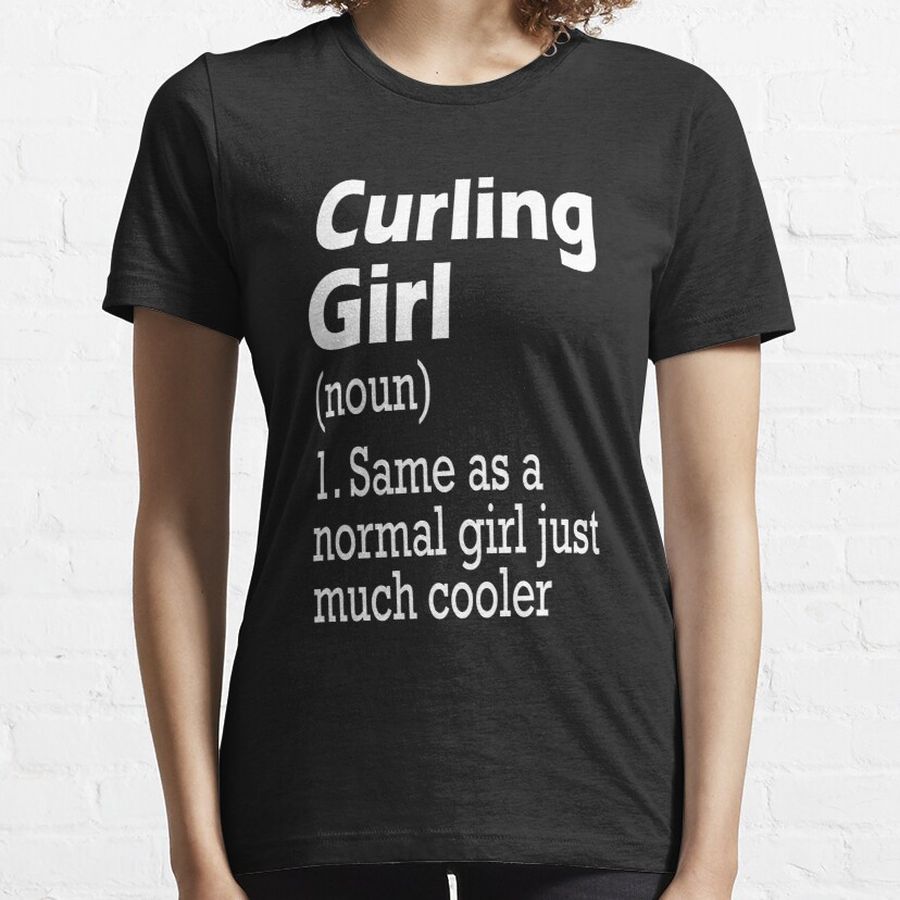 Curling Girl Essential T-Shirt