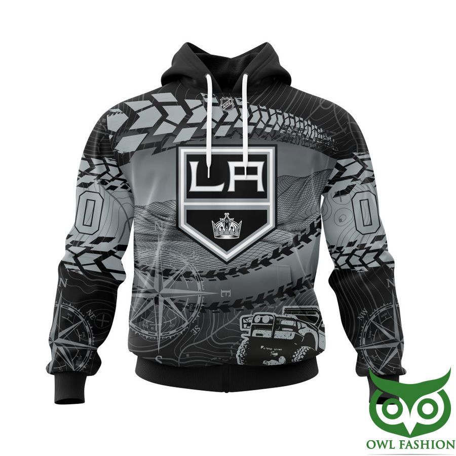 Custom Name Number Los Angeles Kings NHL Off Road Style 3D Shirt