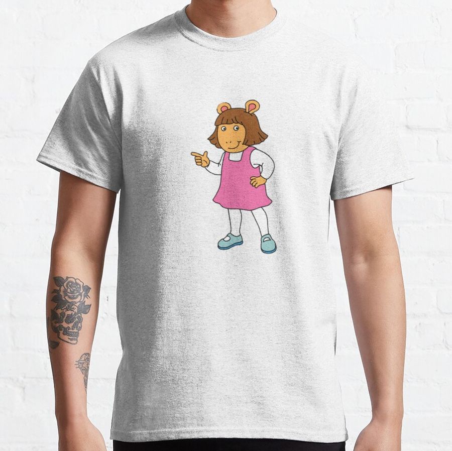 Cute Arthur 1996 cute 2d cartoon Classic T-Shirt