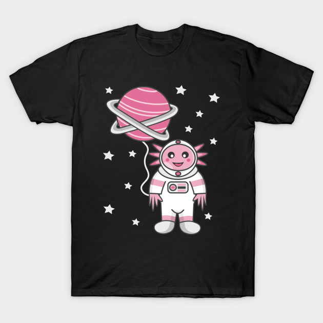Cute Axolotl Astronaut Kawaii Space Alien T-shirt, Hoodie, SweatShirt, Long Sleeve