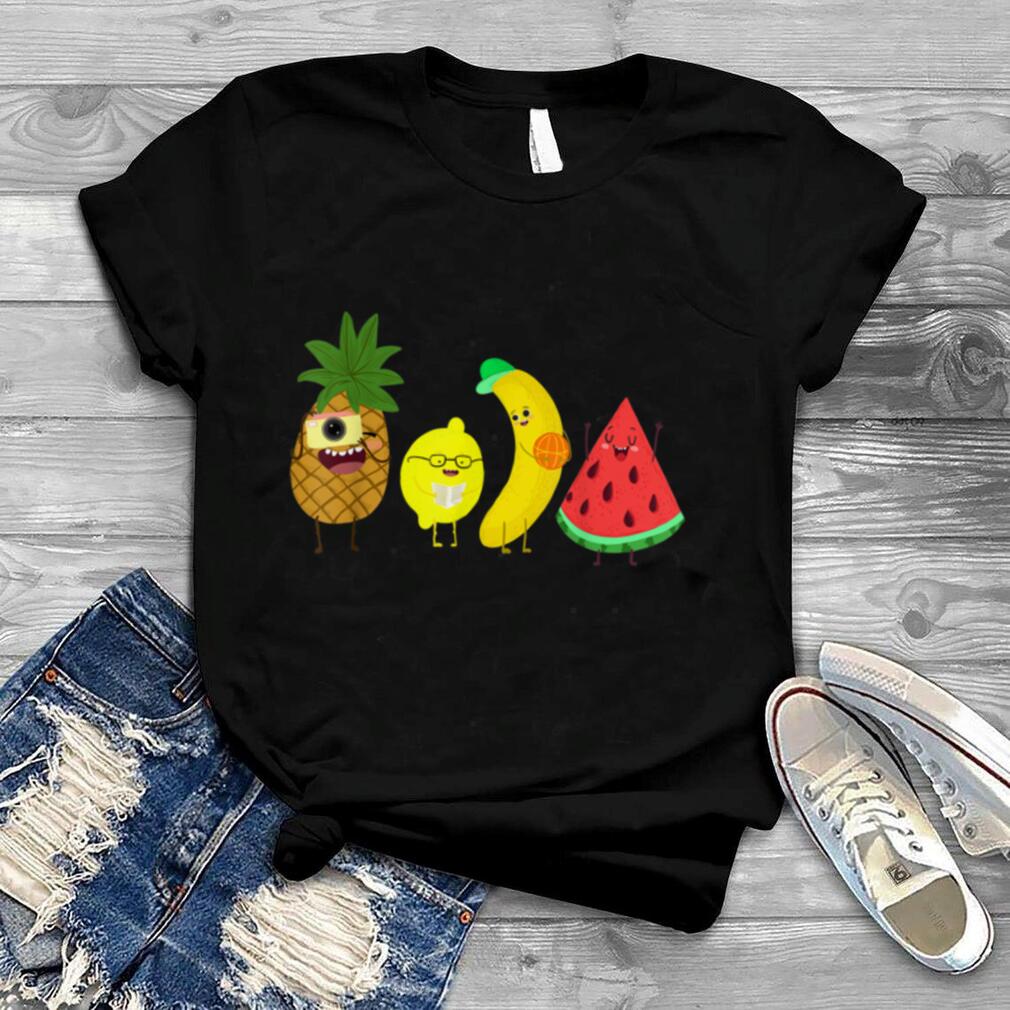 Cute Fruit Friends Family Summer Party T Shirt