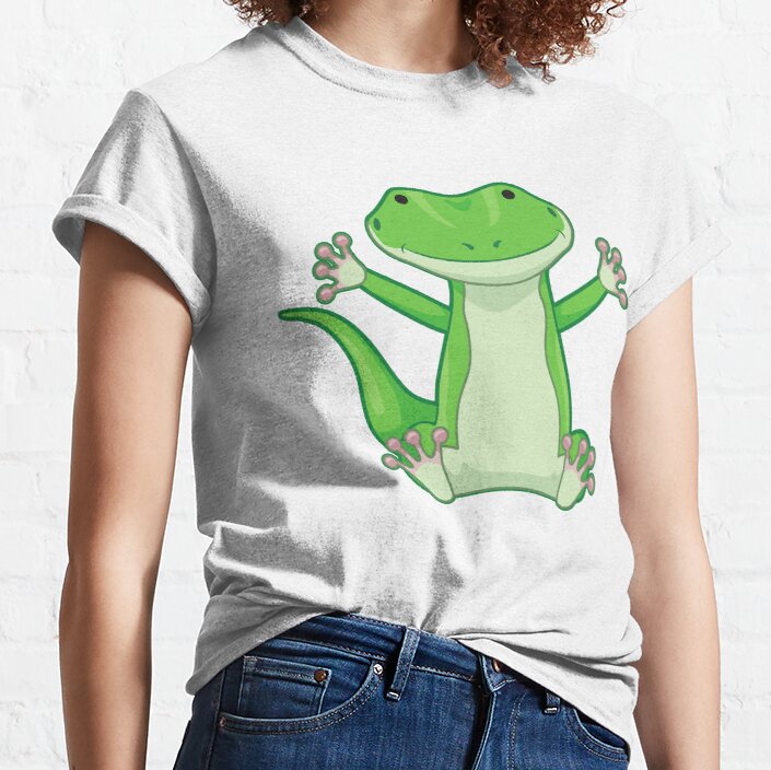 cute lizard smile Classic T-Shirt