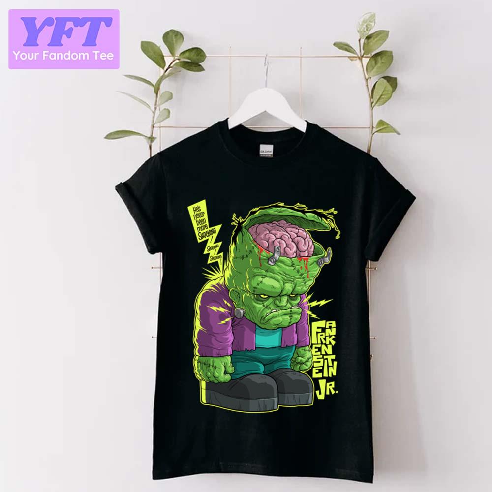 Cute Zombie Frankenstein Jr Unisex T-Shirt