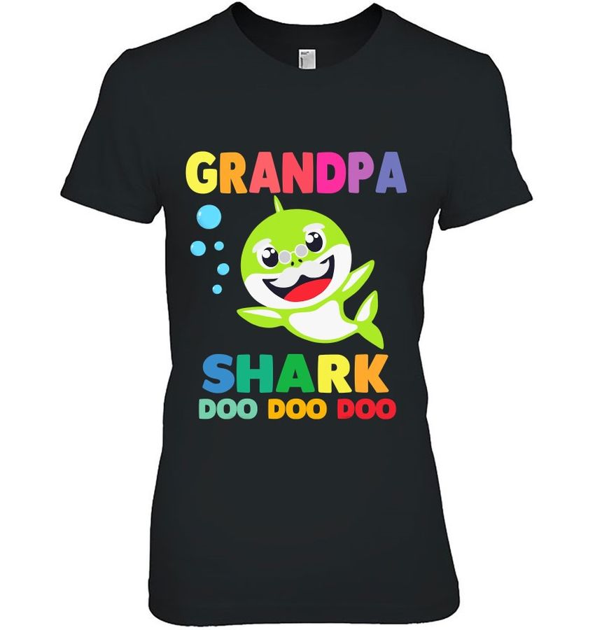 Daddy Shark Shirt Grandpa Shark Shirt Doo Doo Doo