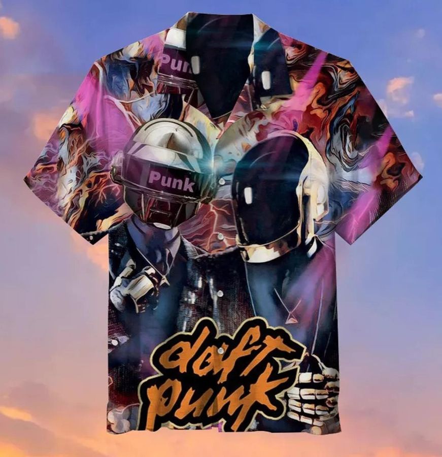 Daft Punk Hawaiian Shirt V2