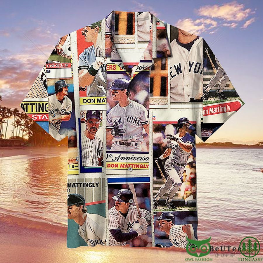 Dale Murphy Baseball Card Belt Hawaiian Shirt