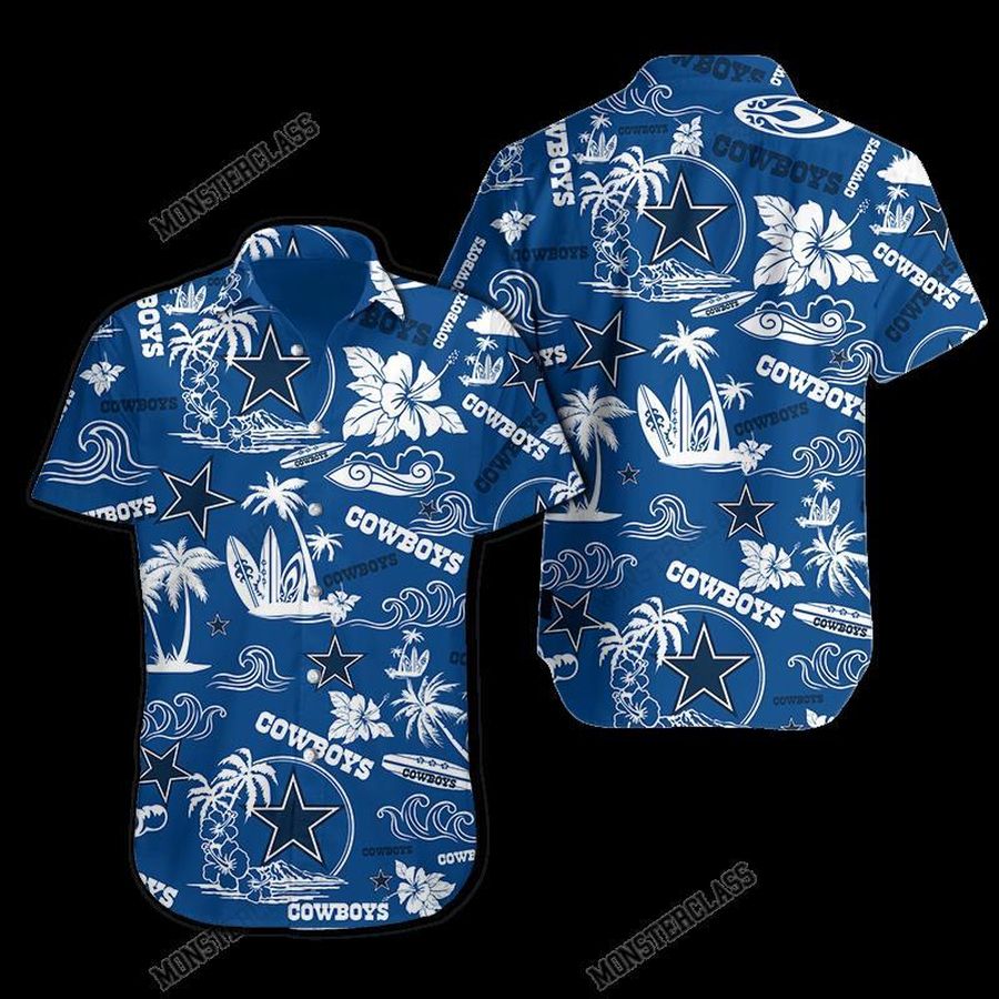 Dallas Cowboys Island Hawaiian Shirt Short