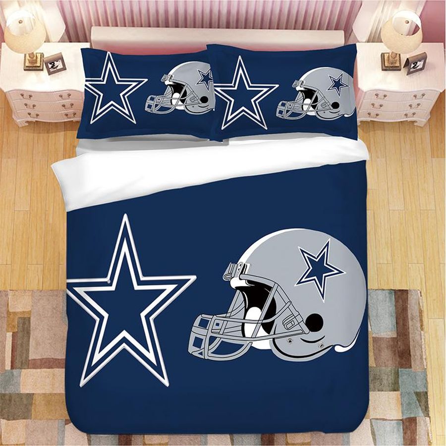 Dallas Cowboys Nfl #2 Duvet Cover Quilt Cover Pillowcase Bedding