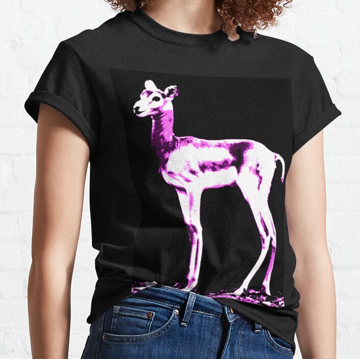 dama gazelle calf (pink) Classic T-Shirt