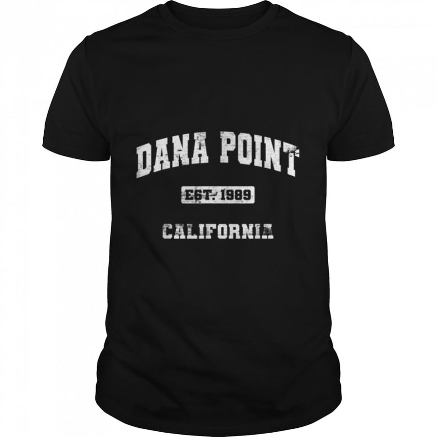 Dana Point California CA vintage state Athletic style T-Shirt B0BBH4Q8G6