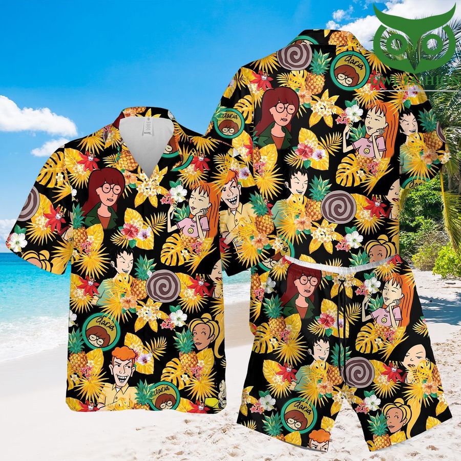 Daria Tropical Summer Beach Hawaiian Outfit