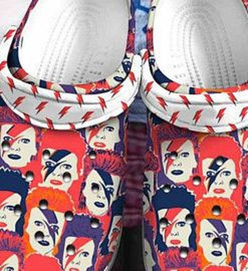 David Bowie Crocs Crocband Clog  Clog Comfortable For Mens And Womens Classic Clog  Water Shoes  Comfortable
