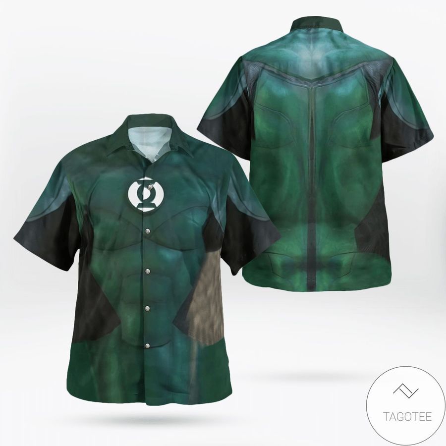 Dc Green Lantern Cosplay Hawaiian Shirt