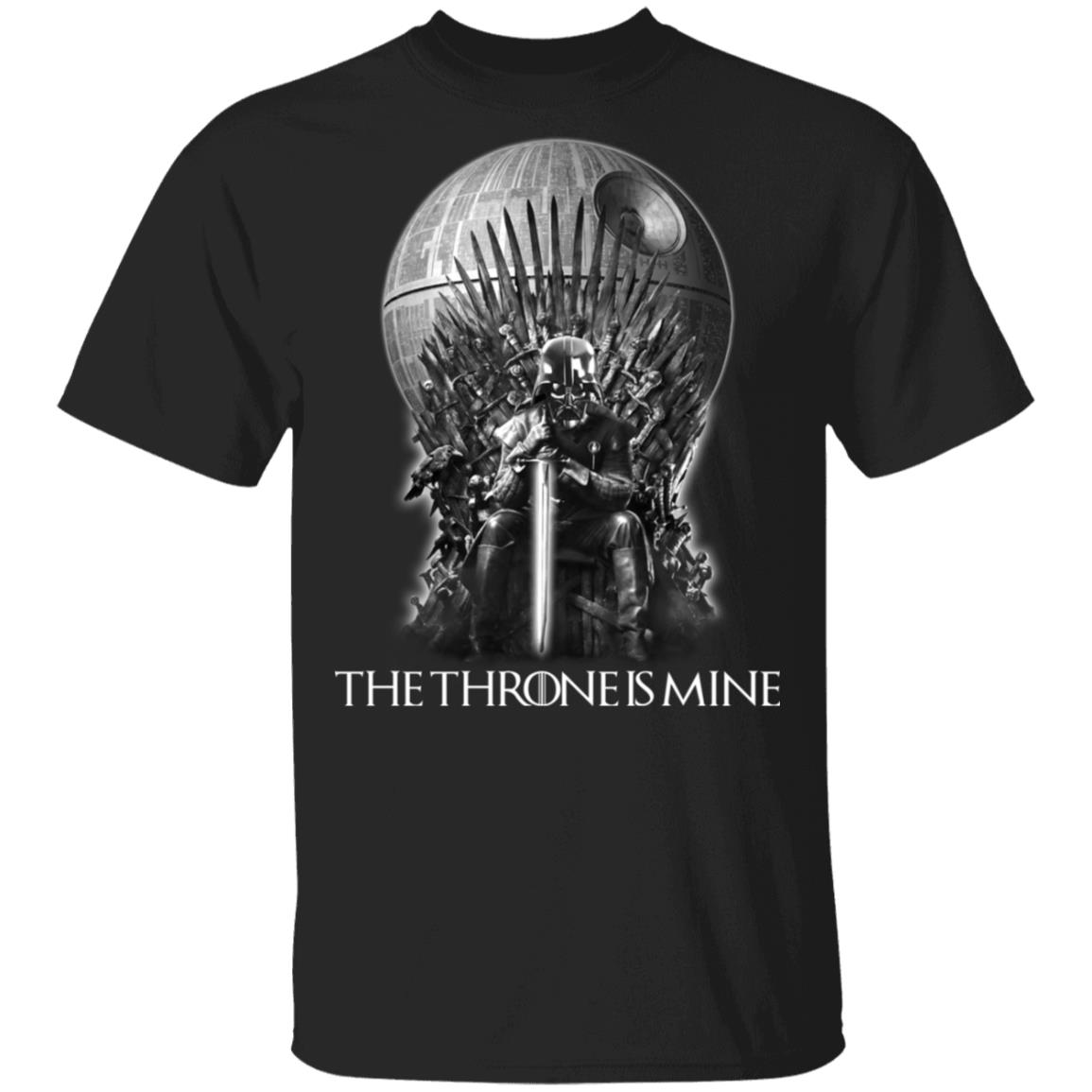 Death Star Vs Darth Vader The Throne Is Mine Shirt, hoodie