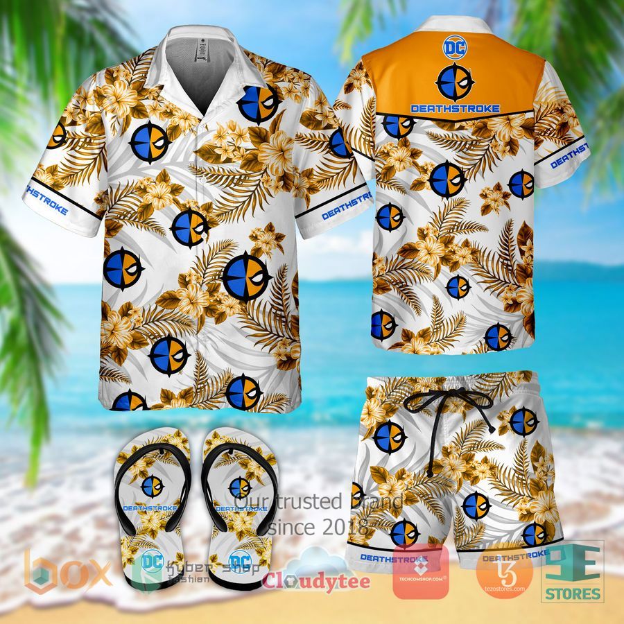 Deathstroke Hawaiian Shirt, Short, Flip Flops – LIMITED EDITION