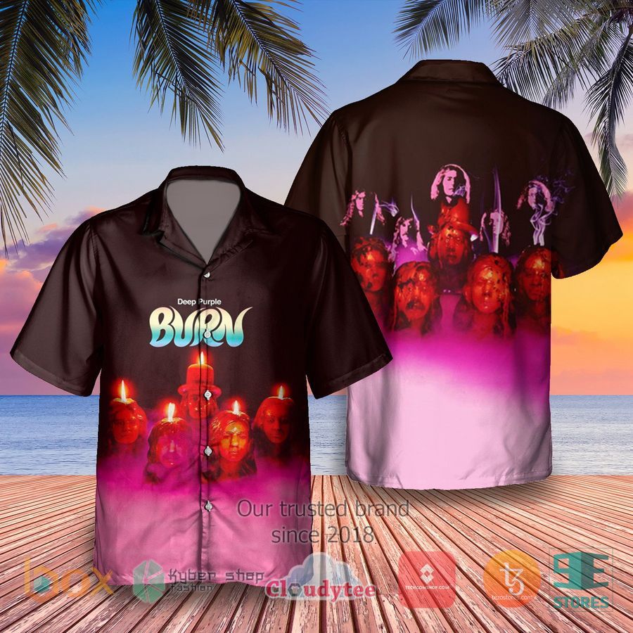 Deep Purple Burn Album Hawaiian Shirt – LIMITED EDITION
