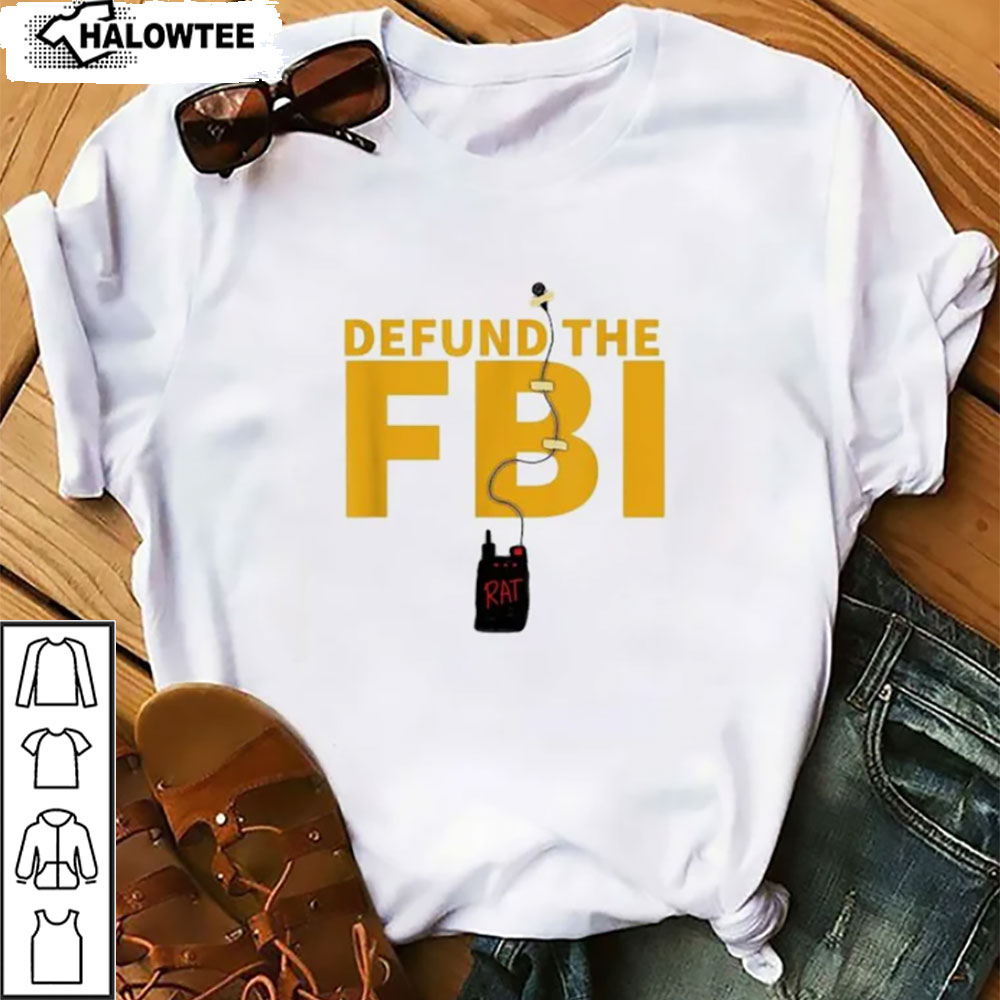 Defund the FBI Shirt, Pro Trump 2024 T-Shirt