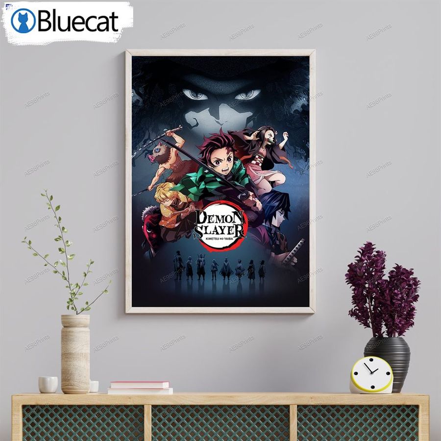 Demon Slayer Official Anime Poster Demon Slayer Poster Poster