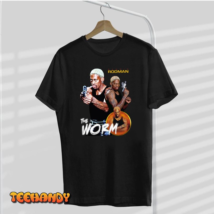 Dennis Rodman The Worm Fan Art Unisex T-Shirt