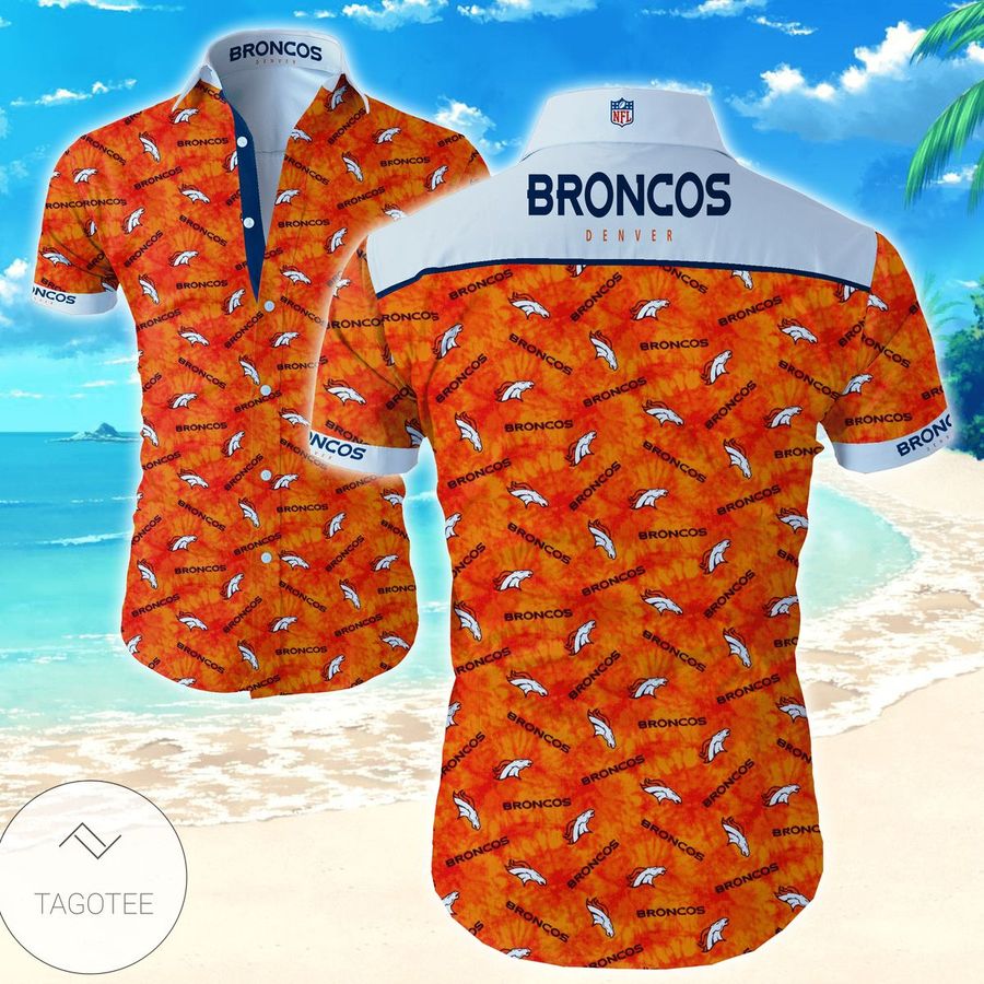 Denver Broncos Classic Premium Hawaiian Shirt