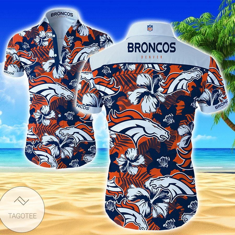 Denver Broncos Hawaiian Shirt