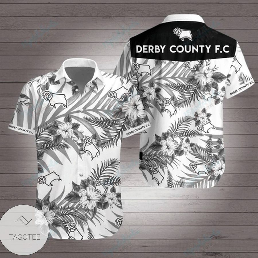 Derby County U Hawaiian Shirt
