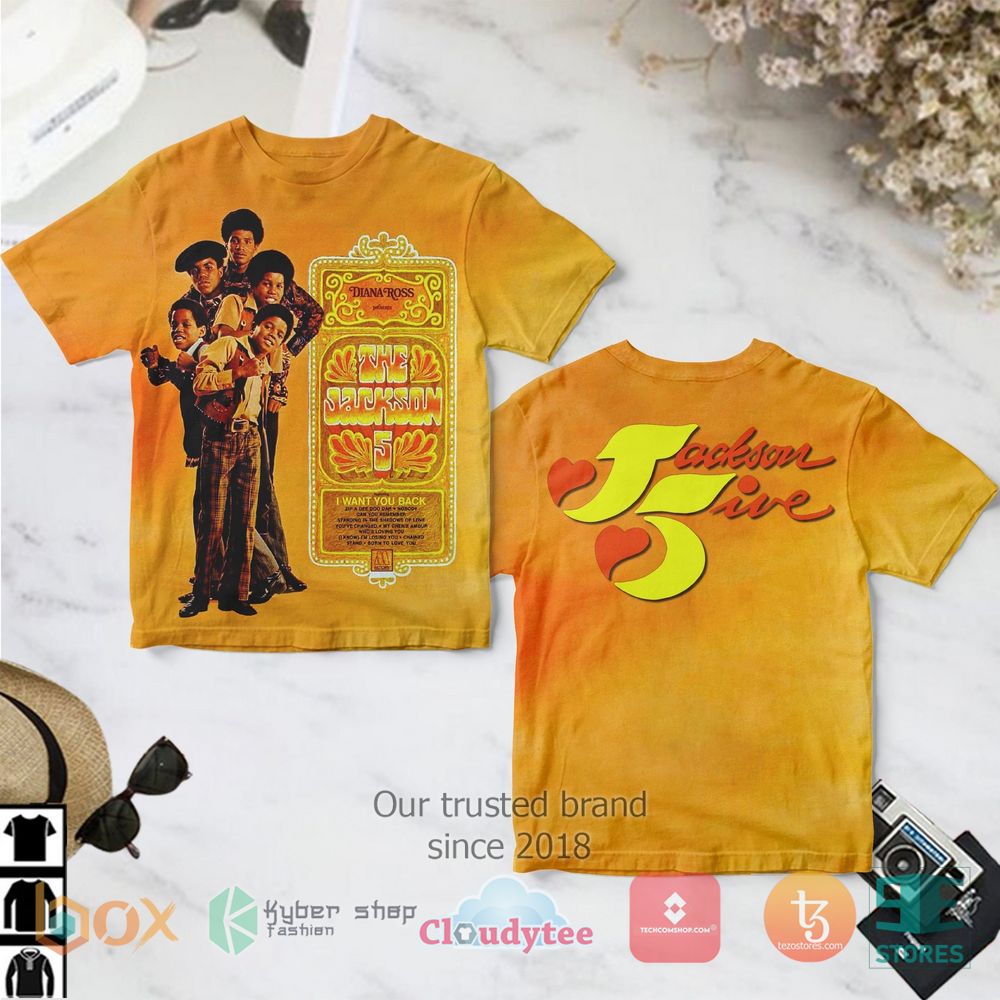 Diana Ross Presents The Jackson 5 Album 3D Shirt – LIMITED EDITION