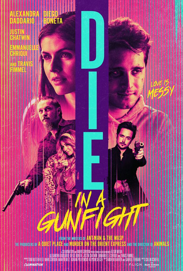 Die in a Gunfight (2021) Poster, Canvas, Home Decor3