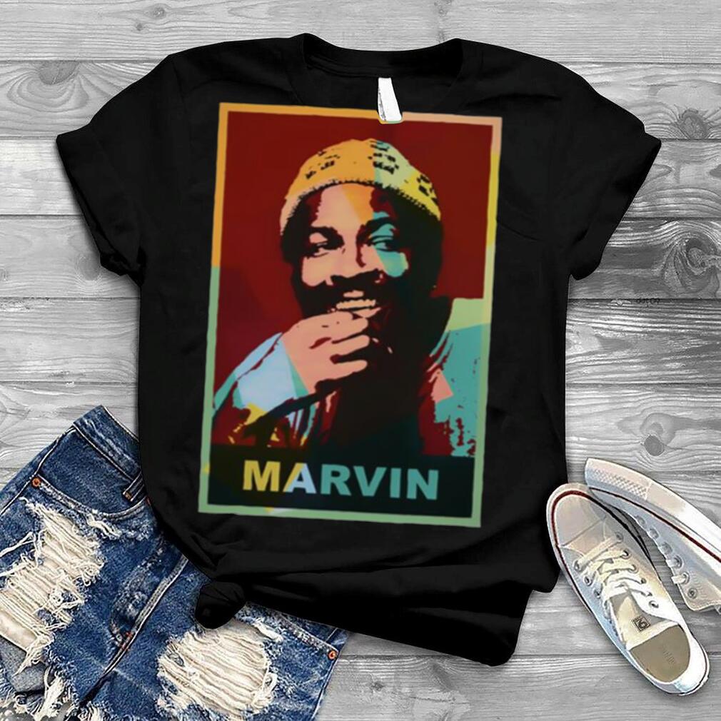 Digital Color Art Marvin Gaye shirt
