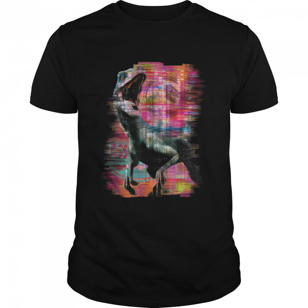 Dino Glitch Graphic T-Shirt