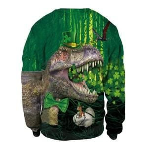 Dinosaur Patricks Day Ugly sweater Ugly Sweater Christmas Sweaters Hoodie