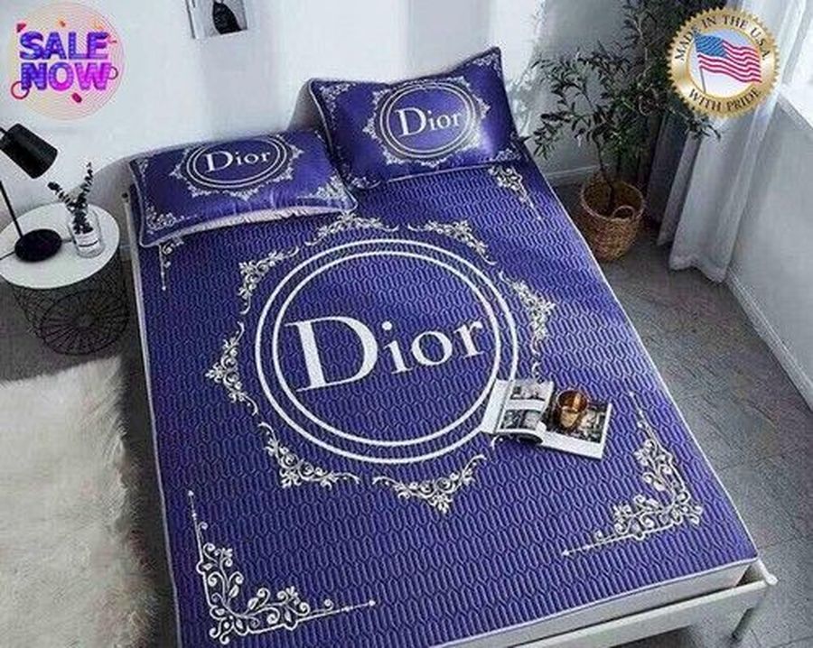 Dior 01 Bedding Sets Duvet Cover Bedroom Luxury Brand Bedding Customized Bedroom