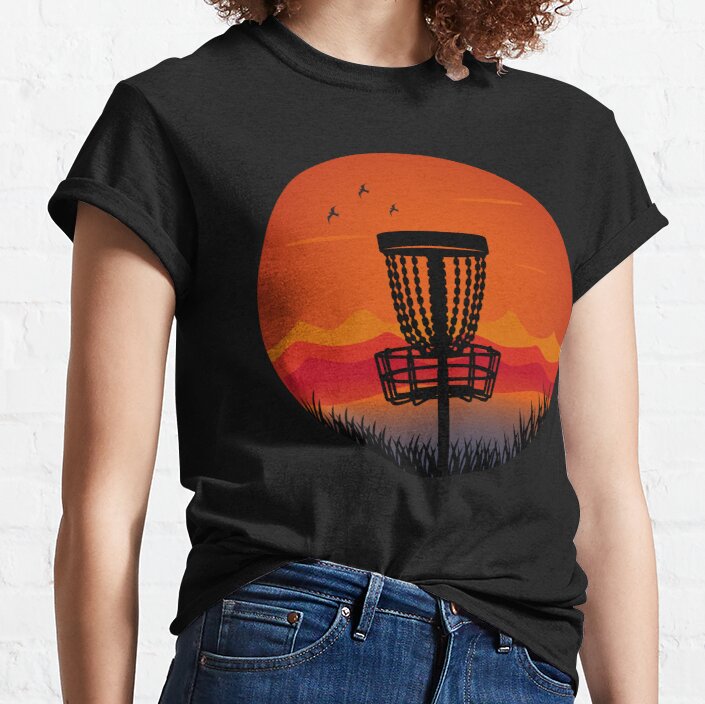 Disc Golf Basket Classic T-Shirt