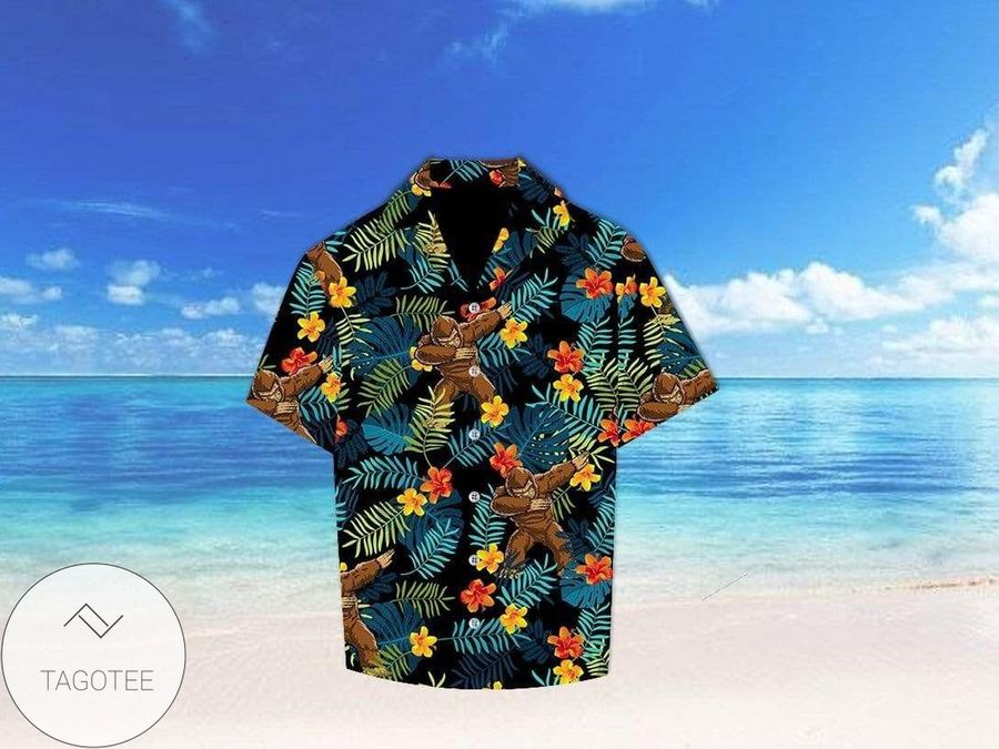 Discover Cool Dab Bigfoot Hibiscus Aloha Hawaiian Aloha Shirts