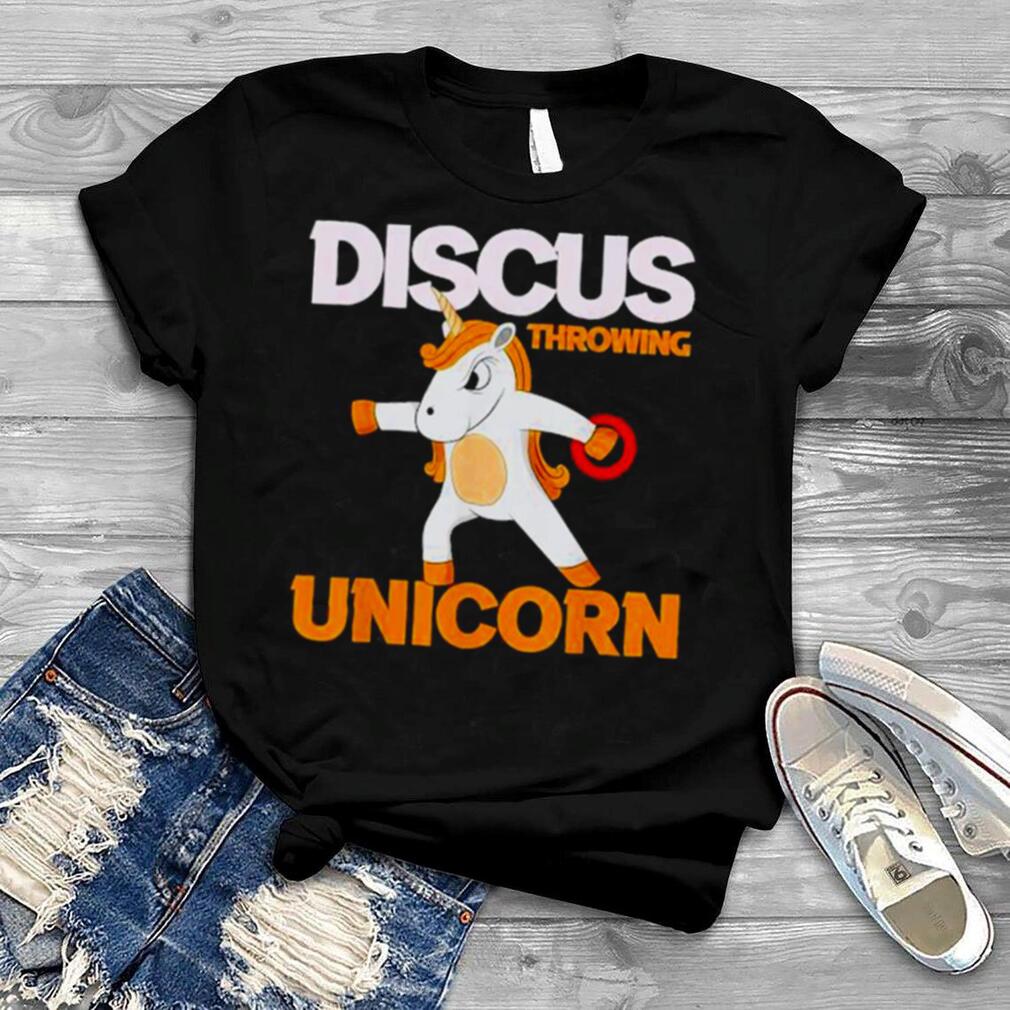 Discus Throwing Unicorn Thrower Track And Field Shirt