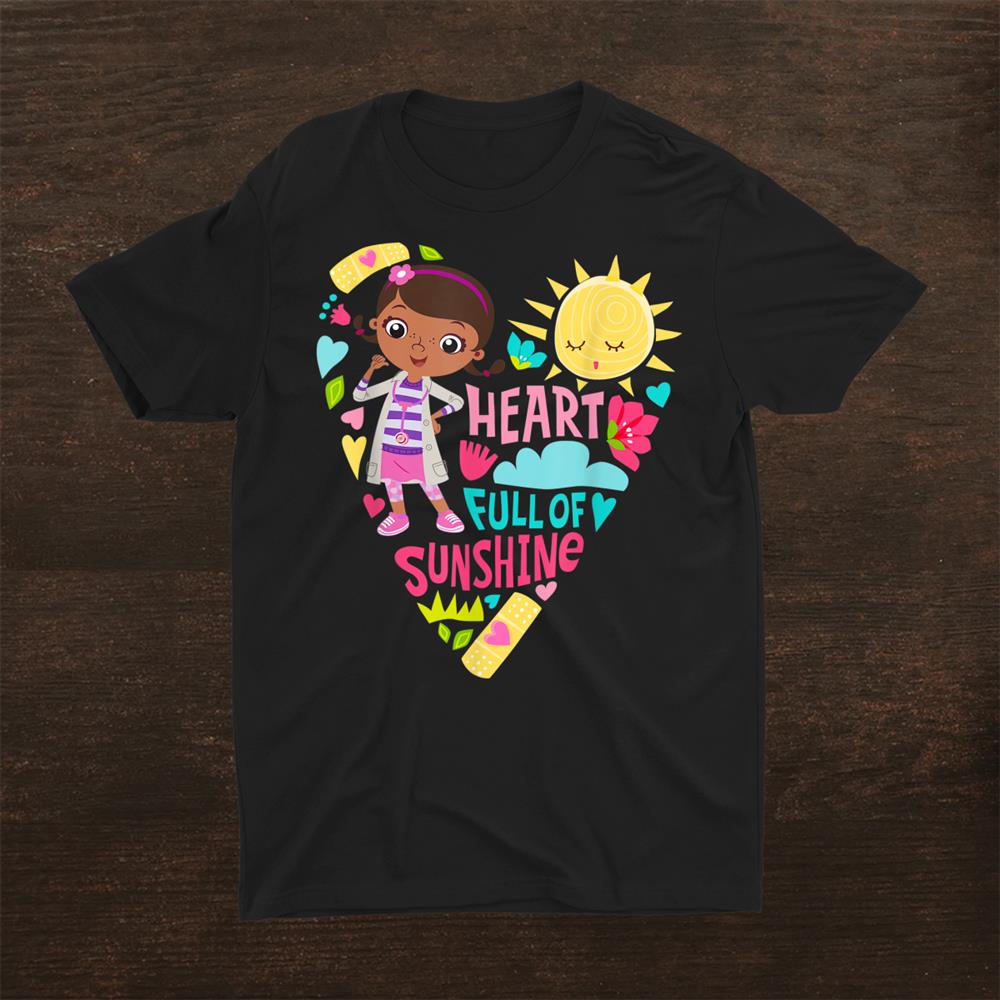 Disney Doc Mcstuffins Heart Full Of Sunshine Shirt
