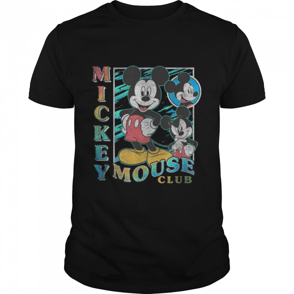 Disney Mickey Classic Mickey Mouse Club Poster T-Shirt B09S1CN6N5